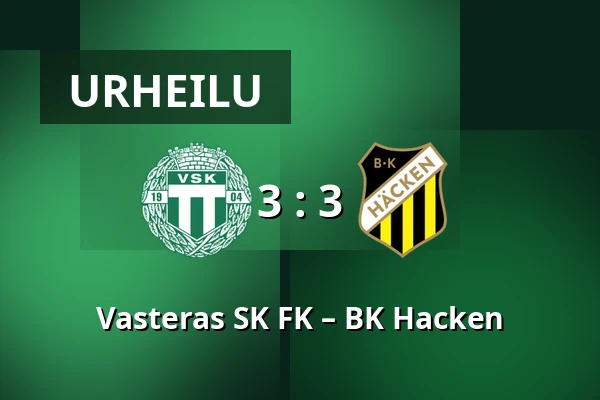 Vasteras SK FK – BK Hacken — Hitachi Energy Arena, Västerås