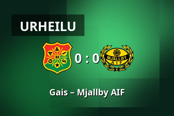 Gais – Mjallby AIF — Gamla Ullevi, Göteborg