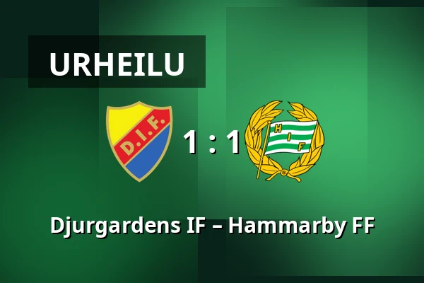 Djurgardens IF – Hammarby FF — 3Arena, Tukholma