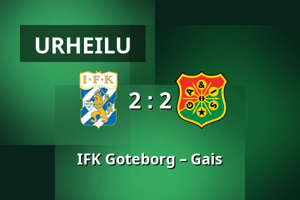 IFK Goteborg – Gais — Gamla Ullevi, Göteborg
