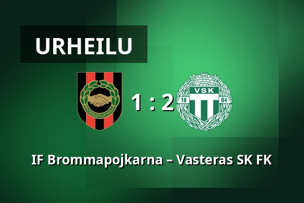 IF Brommapojkarna – Vasteras SK FK — Grimsta IP, Tukholma