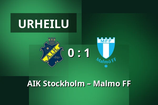 AIK Stockholm – Malmo FF — Strawberry Arena, Solna
