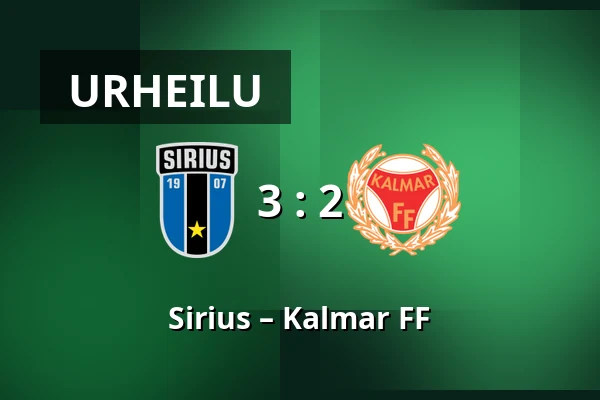 Sirius – Kalmar FF — Studenternas IP, Uppsala