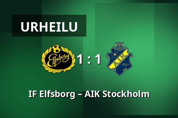 IF Elfsborg – AIK Stockholm — Borås Arena, Boras