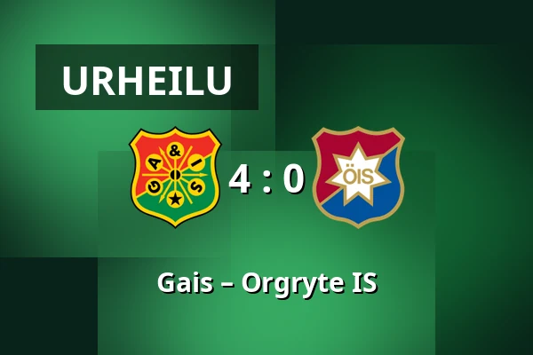 Gais – Orgryte IS — Gamla Ullevi, Göteborg