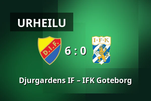 Djurgardens IF – IFK Goteborg — 3Arena, Tukholma