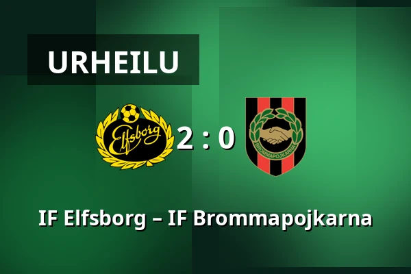 IF Elfsborg – IF Brommapojkarna — Borås Arena, Boras
