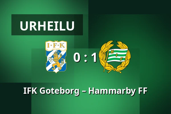 IFK Goteborg – Hammarby FF — Gamla Ullevi, Göteborg