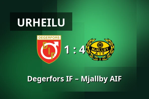 Degerfors IF – Mjallby AIF — Stora Valla, Degerfors