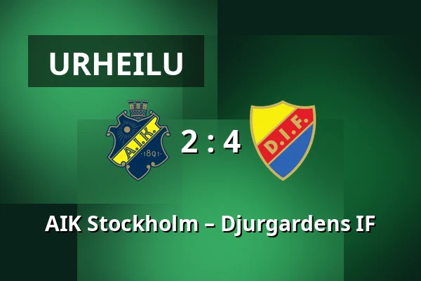 AIK Stockholm – Djurgardens IF — Strawberry Arena, Solna
