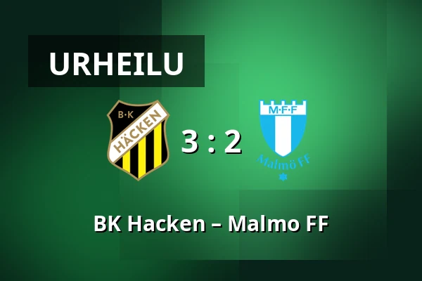 BK Hacken – Malmo FF — Nordic Wellness Arena, Göteborg