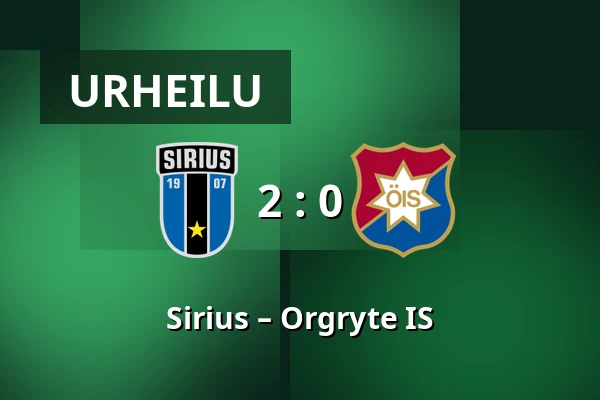 Sirius – Orgryte IS — Studenternas IP, Uppsala