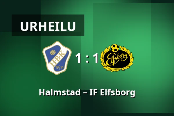 Halmstad – IF Elfsborg — Örjans Vall, Halmstad