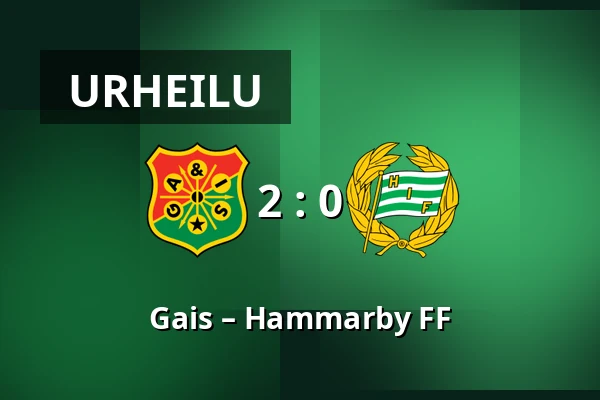 Gais – Hammarby FF — Gamla Ullevi, Göteborg