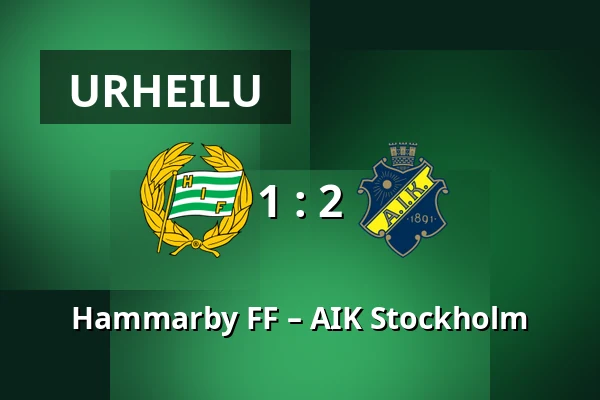 Hammarby FF – AIK Stockholm — 3Arena, Tukholma