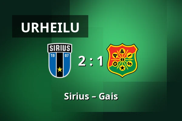 Sirius – Gais — Studenternas IP, Uppsala