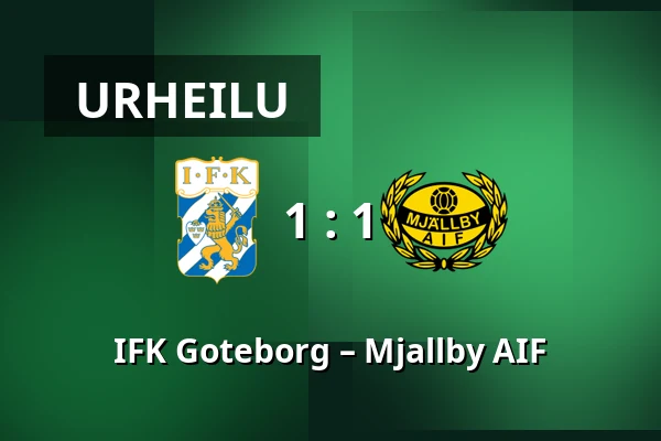 IFK Goteborg – Mjallby AIF — Gamla Ullevi, Göteborg