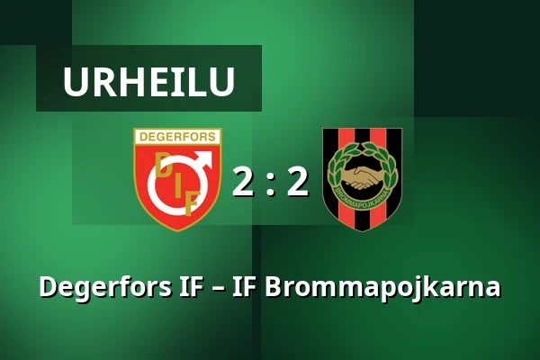Degerfors IF – IF Brommapojkarna — Stora Valla, Degerfors