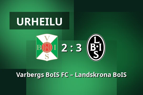 Varbergs BoIS FC – Landskrona BoIS — Paskbergsvallen, Varberg