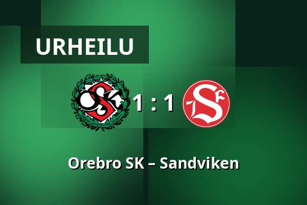 Orebro SK – Sandviken — Behrn Arena, Örebro
