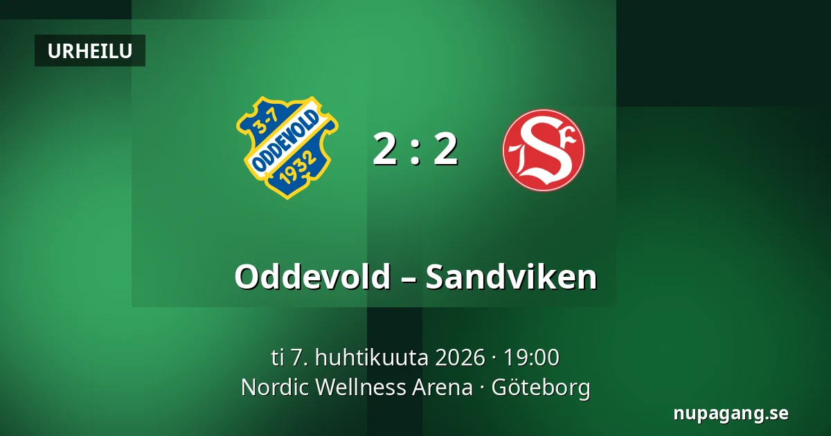 Oddevold – Sandviken — Rimnersvallen, Uddevalla