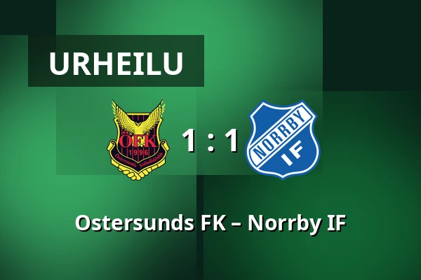 Ostersunds FK – Norrby IF — Jamtkraft Arena, Ostersund