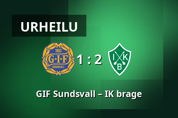 GIF Sundsvall – IK brage — NP3 Arena, Sundsvall