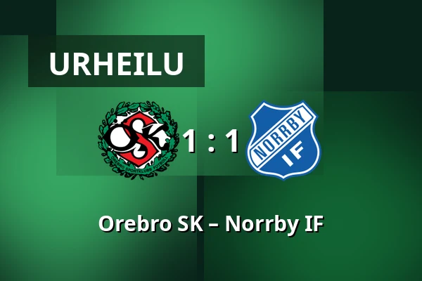 Orebro SK – Norrby IF — Behrn Arena, Örebro
