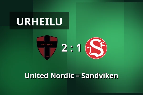 United Nordic – Sandviken — Sodertalje Fotbollsarena, Sodertalje