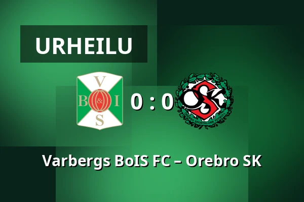 Varbergs BoIS FC – Orebro SK — Paskbergsvallen, Varberg