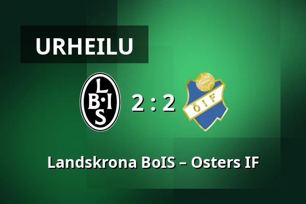 Landskrona BoIS – Osters IF — Landskrona Idrottsplats, Landskrona