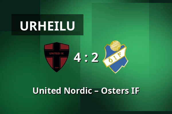 United Nordic – Osters IF — Sodertalje Fotbollsarena, Sodertalje