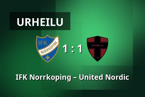 IFK Norrkoping – United Nordic — Norrkopings Idrottspark, Norrköping
