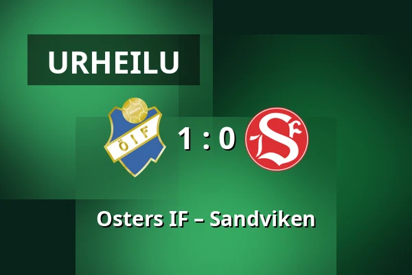 Osters IF – Sandviken — Visma Arena, Vaxjo