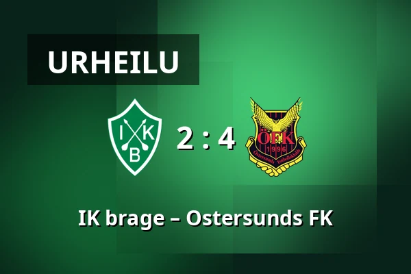 IK brage – Ostersunds FK — Domnarvsvallen, Borlange