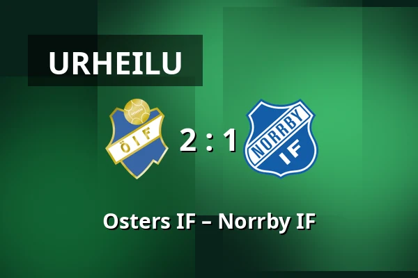 Osters IF – Norrby IF — Visma Arena, Vaxjo