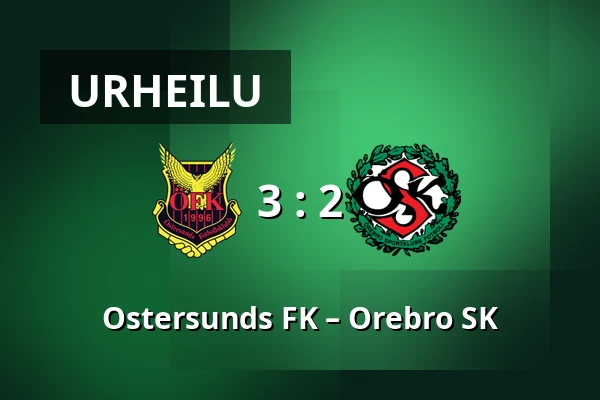 Ostersunds FK – Orebro SK — Jamtkraft Arena, Ostersund