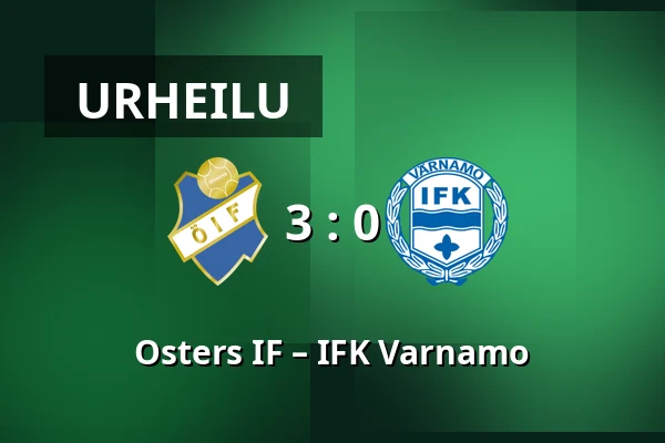 Osters IF – IFK Varnamo — Visma Arena, Vaxjo