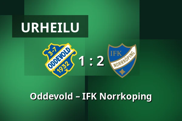 Oddevold – IFK Norrkoping — Rimnersvallen, Uddevalla