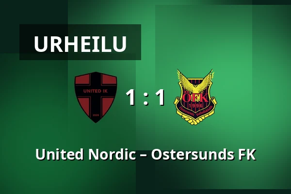 United Nordic – Ostersunds FK — Sodertalje Fotbollsarena, Sodertalje
