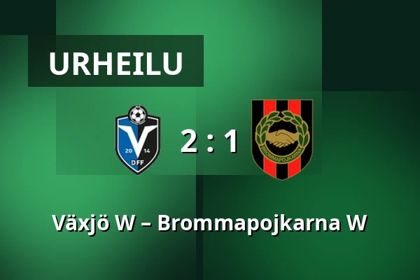 Växjö W – Brommapojkarna W — Spiris Arena, Växjö
