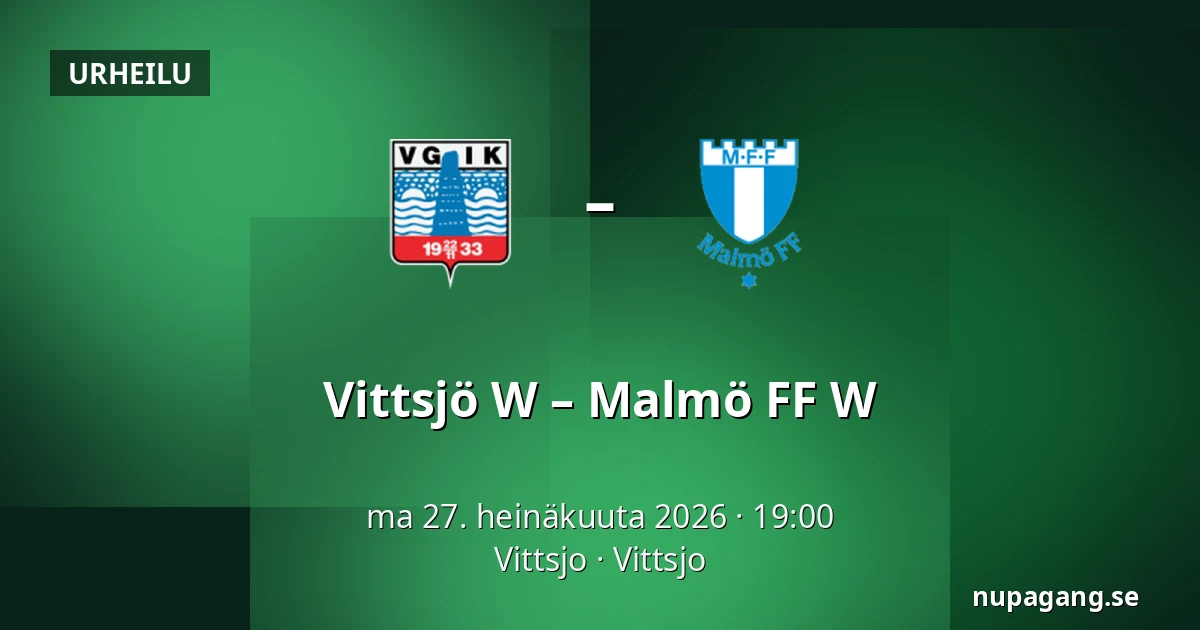 Vittsjö W – Malmö FF W — Vittsjo, Vittsjo