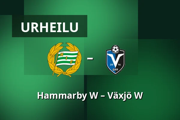 Hammarby W – Växjö W — Hammarby IP, Tukholma