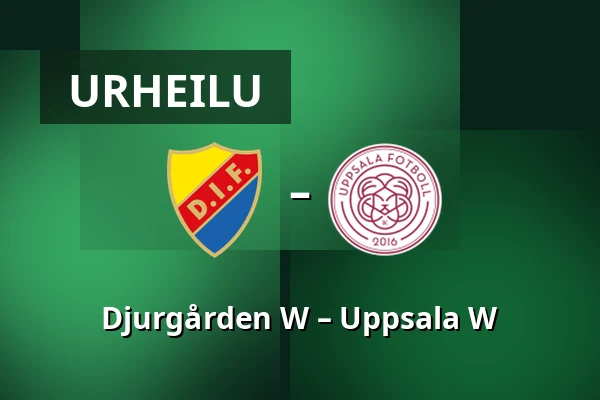 Djurgården W – Uppsala W — Stockholms Olympiastadion, Tukholma
