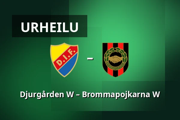 Djurgården W – Brommapojkarna W — Stockholms Olympiastadion, Tukholma