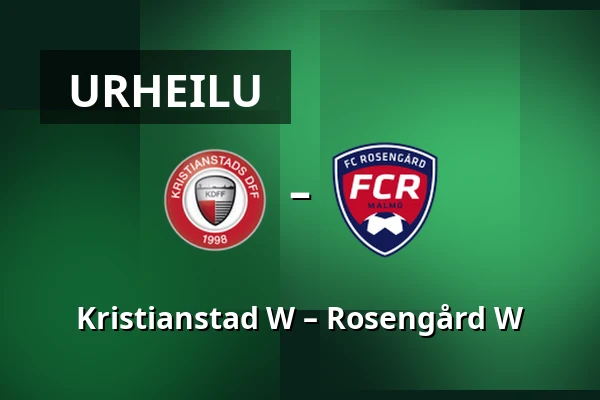 Kristianstad W – Rosengård W