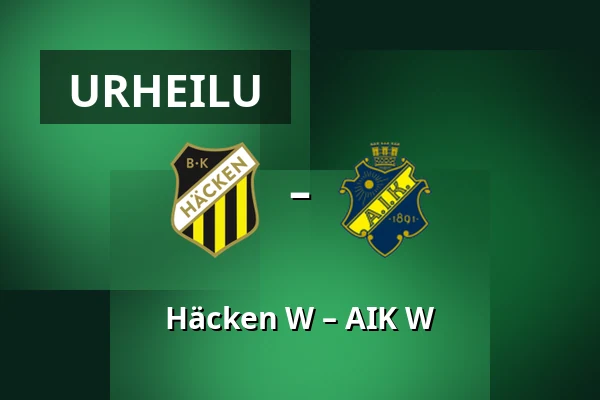Häcken W – AIK W — Nordic Wellness Arena, Göteborg