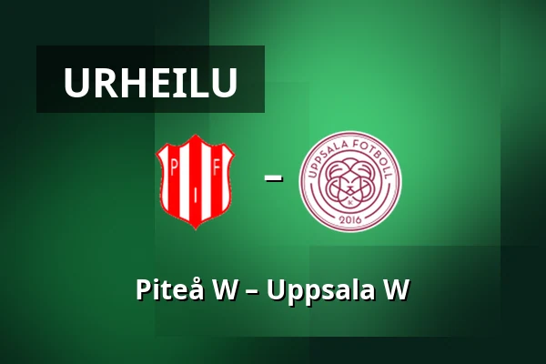 Piteå W – Uppsala W
