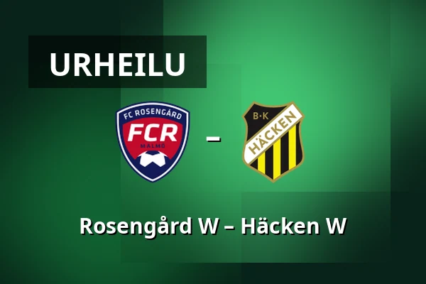 Rosengård W – Häcken W — Malmo IP, Malmö