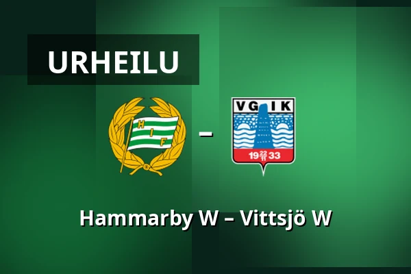 Hammarby W – Vittsjö W — Hammarby IP, Tukholma
